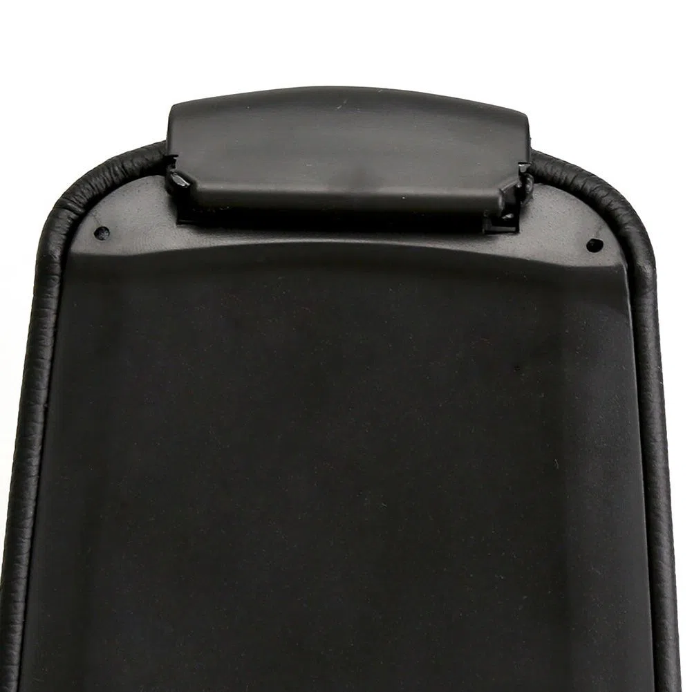 Cubierta para apoyabrazos reposabrazos de consola, negro, A4 B6 B7 02-07