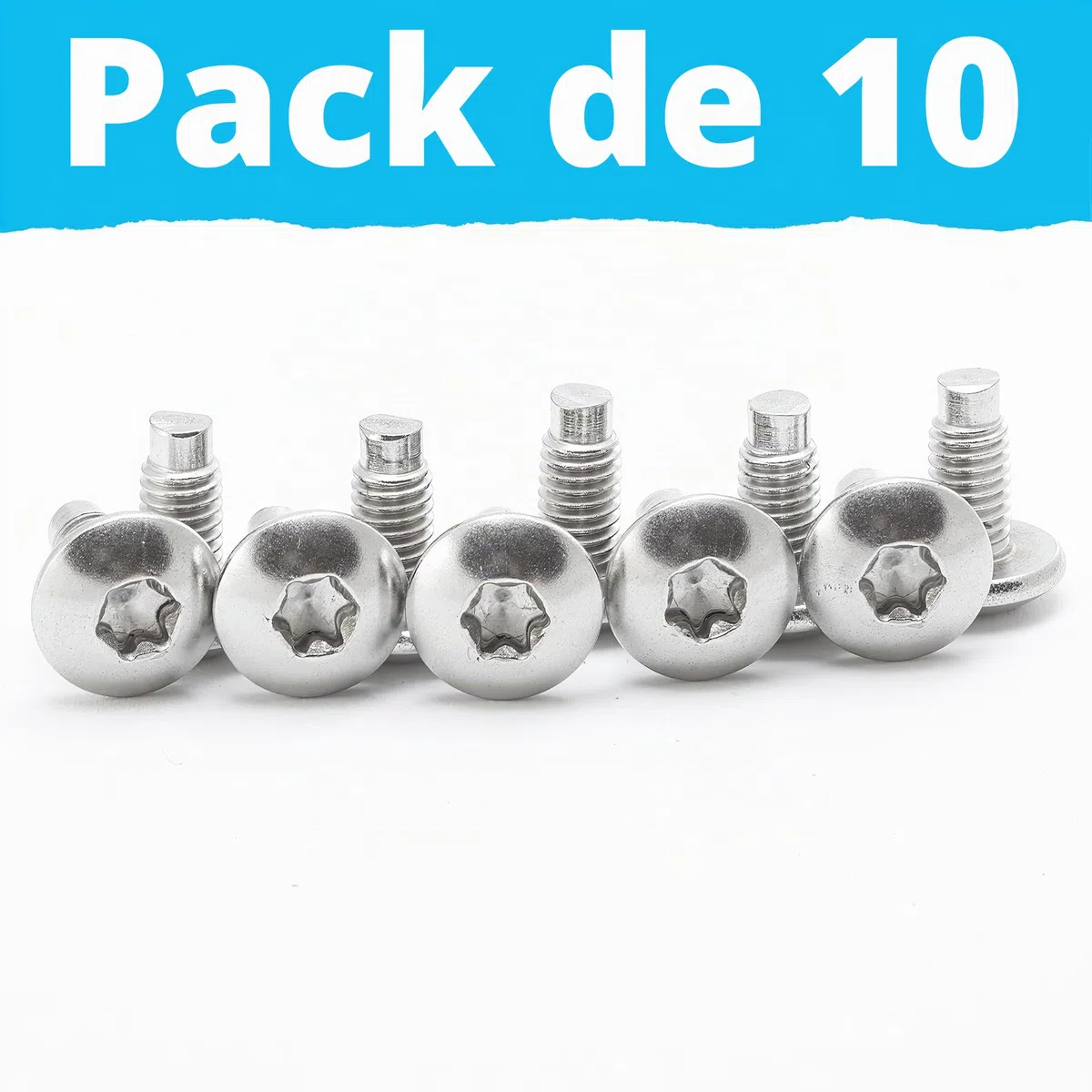 BLUMKRAFT - Tornillos para filtro de gasóleo (10 unidades, 10 unidades, acero inoxidable)