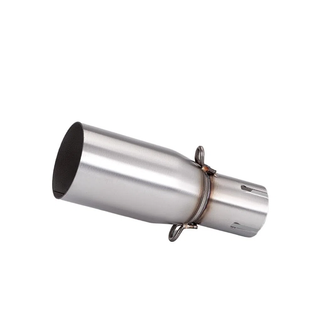 Enlace Medio Escape Tubo De Escape Modificado para Motocicleta, Apto para Adaptador 28-45 Mm, Conexión Intermedia 51, Accesorios Repuesto