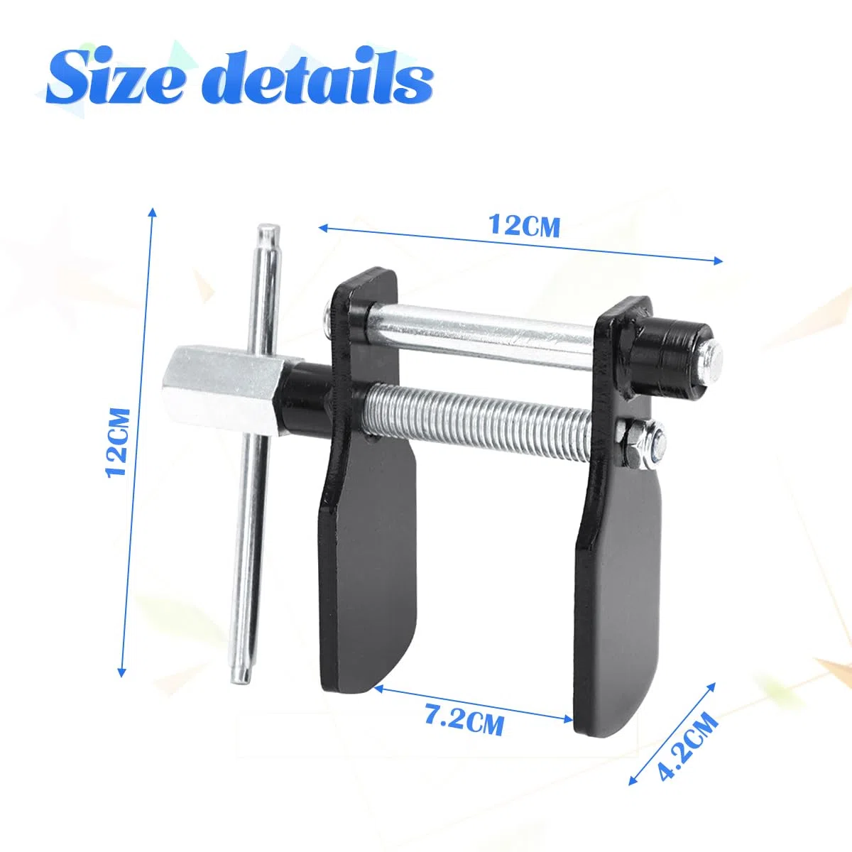 JNNJ Reajustador Universal De Pistones De Freno, Separador Pistón Del Disco Freno, Retractor Pistones Sin Dispositivo Rotación, Reajuste Sin Daños Pistones Freno En Frenos Disco, Para Muchos Coches