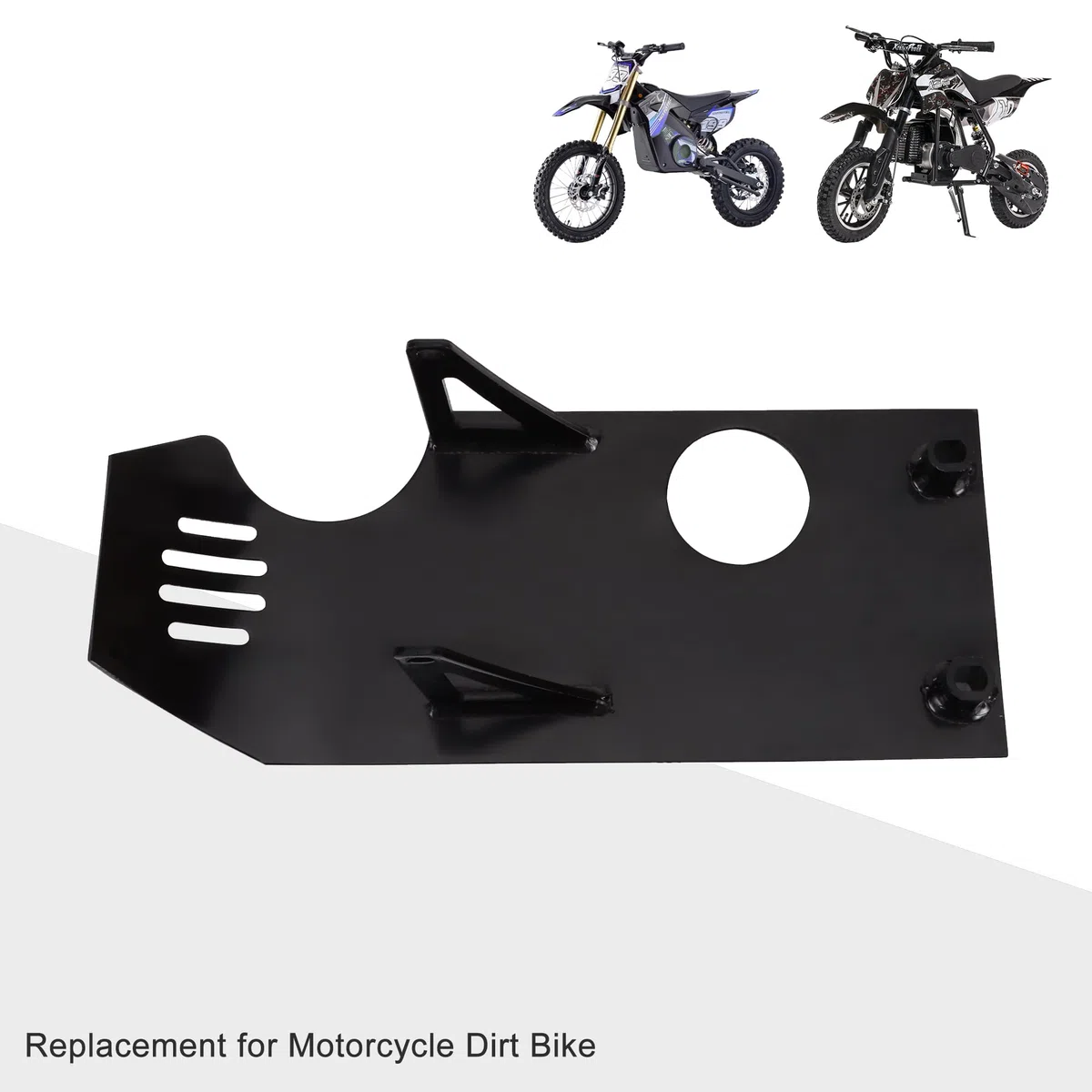 GOOFIT Reemplazo de protección del chasis del Motor de la Cubierta del estator del Motor de la Motocicleta goofit 110-140cc crf50 Todoterreno de la Motocicleta, Negro