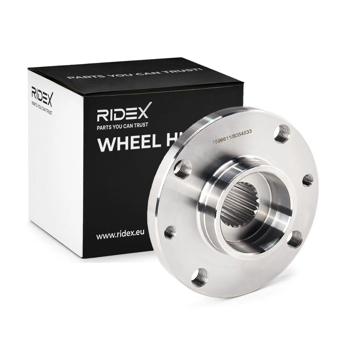 RIDEX 653W0095 Cubo de rueda Delantero, ambos lados Compatible con FIAT 500 312