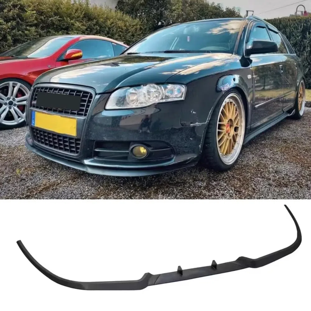 Labio de parachoques delantero para Audi S4 RS4 B7 A4 R modelo universal