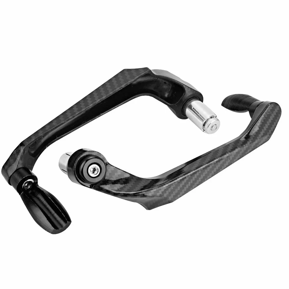 Protector Universal de Manillar para Motocicleta, Aleación de Aluminio, Negro, 7/8 Pulgadas, con Freno y Manetas, para Vehículos Eléctricos