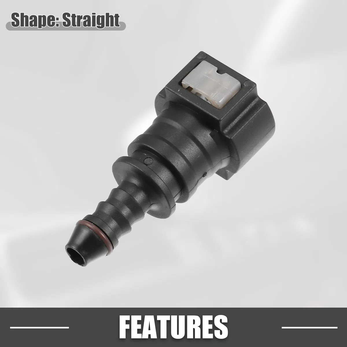 A ABSOPRO Conector Rápido De Combustible Para Automóvil, Gris, 2Pcs | Material: Plástico, Uso: Para Automóvil, Función: Conexión Rápida Y Sellado, Resistente A La Corrosión