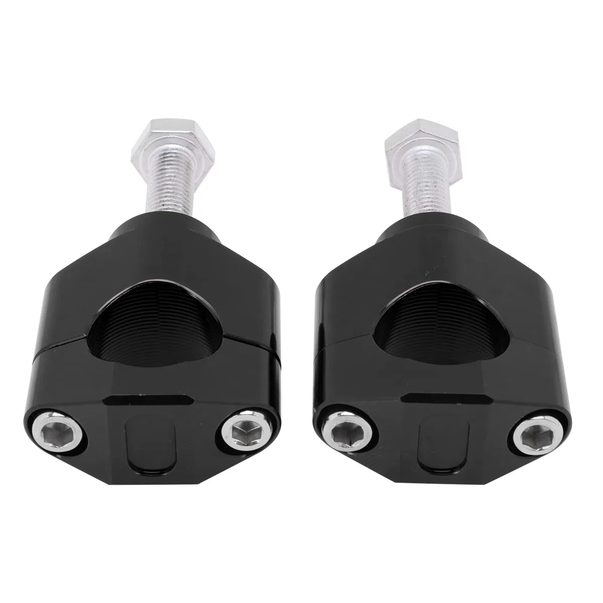 Soporte de la Abrazadera de Montaje de la Abrazadera de la Motocicleta - CR125R 00-07 CR250R 99-07 CRF250R 04-17 CRF450R 02-18 CRF450RX 17-18 CRF250X 04-17 CRF450X 05-17 - (1 1/8" 28MM) (Negro)