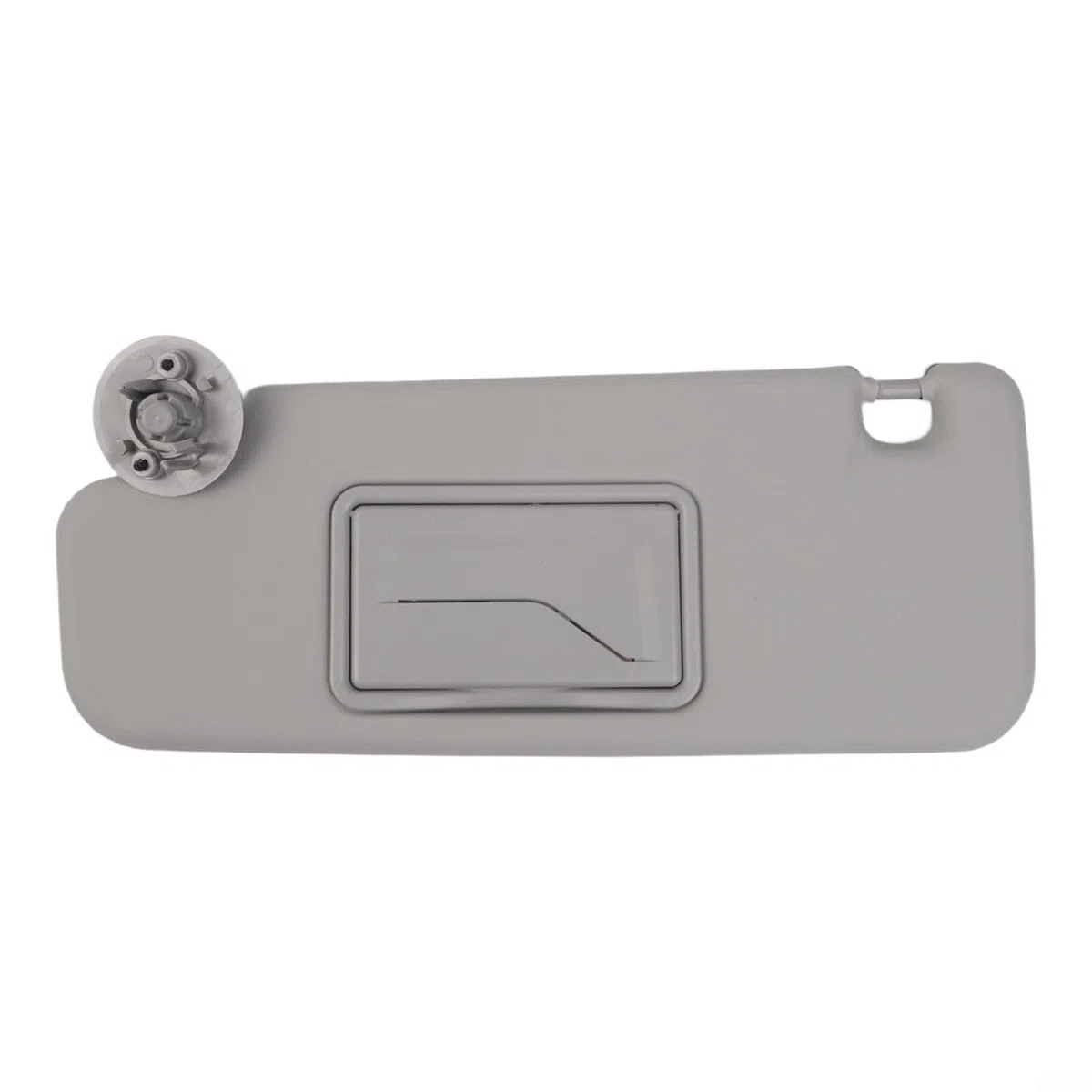 Parasol para Chevrolet Aveo Izquierda Derecha Reemplazo 95034256 95034253 Gris ABS Parabrisas Bloqueador de Parabrisas No Deformable Fácil de Instalar Interior del Coche (Izquierda)