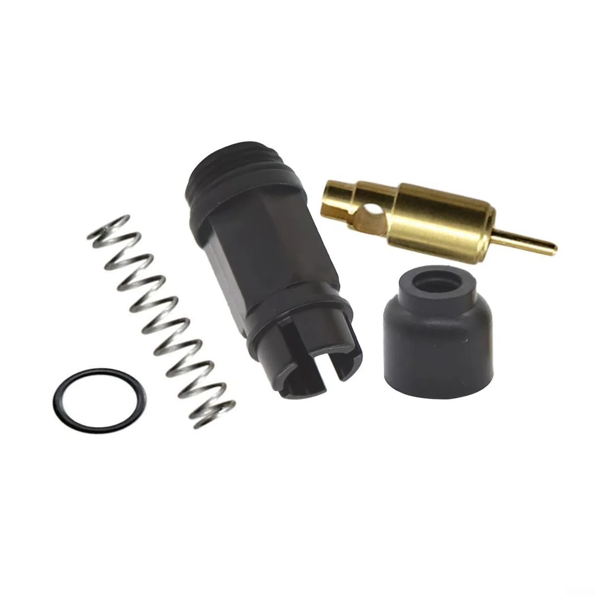 Eawfgtuw Conjunto de émbolo de válvula de arranque para carburador ATV 16016-1101 para KLF300 KLF400 KVF360 KSF250 KEF300