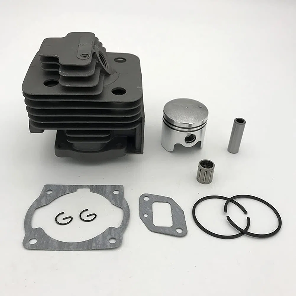 40MM 52CC Cilindro Conjunto 1E40F-5 40-5 BG520 CG520 CG520 Montaje Pistón Set Anillo Pin Clip Trimmer Piezas Construcción
