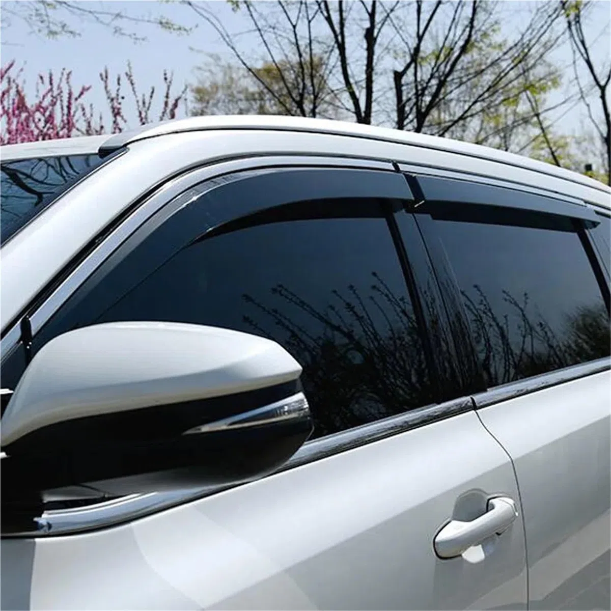 Deflector Viento ventanilla para RX 200t 300 450h 2016 2017 2018 2019 2020 2021 Visera para Ventana Protector contra La Lluvia Deflectores Laterales Accesorios para Coche 4 Uds