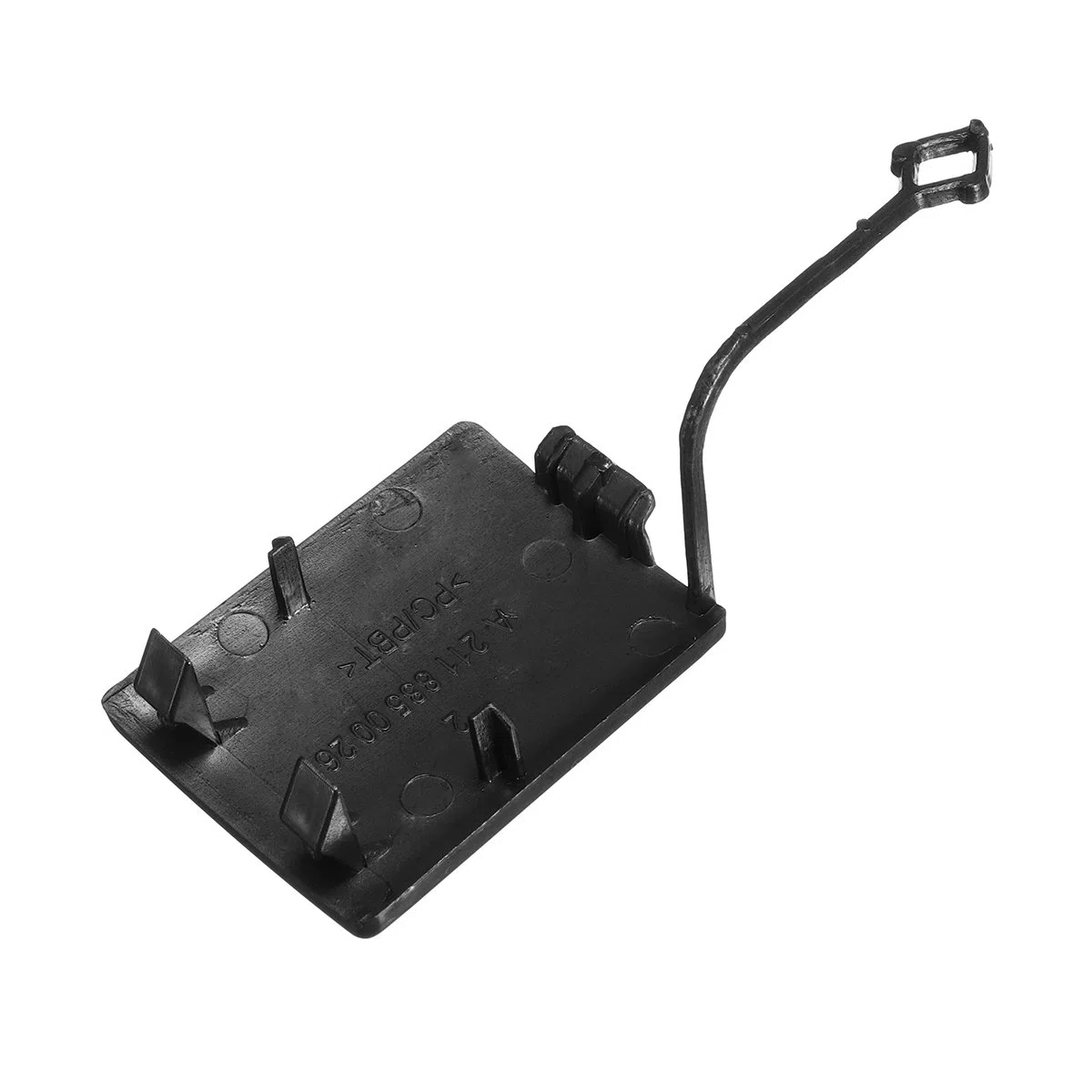 Frente Negro Parachoques Delantero Gancho De La Cubierta De La Tapa para Mercedes-Benz W211 Clase E 2002-2006