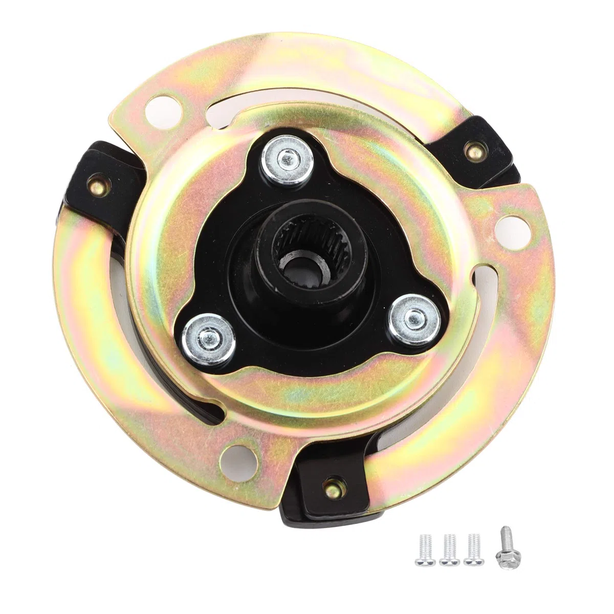 KIMISS 5N0820803, para compresor de aire acondicionado CVC, plato de embrague, hub resistente, compatible con modelos específicos, repuesto automotriz