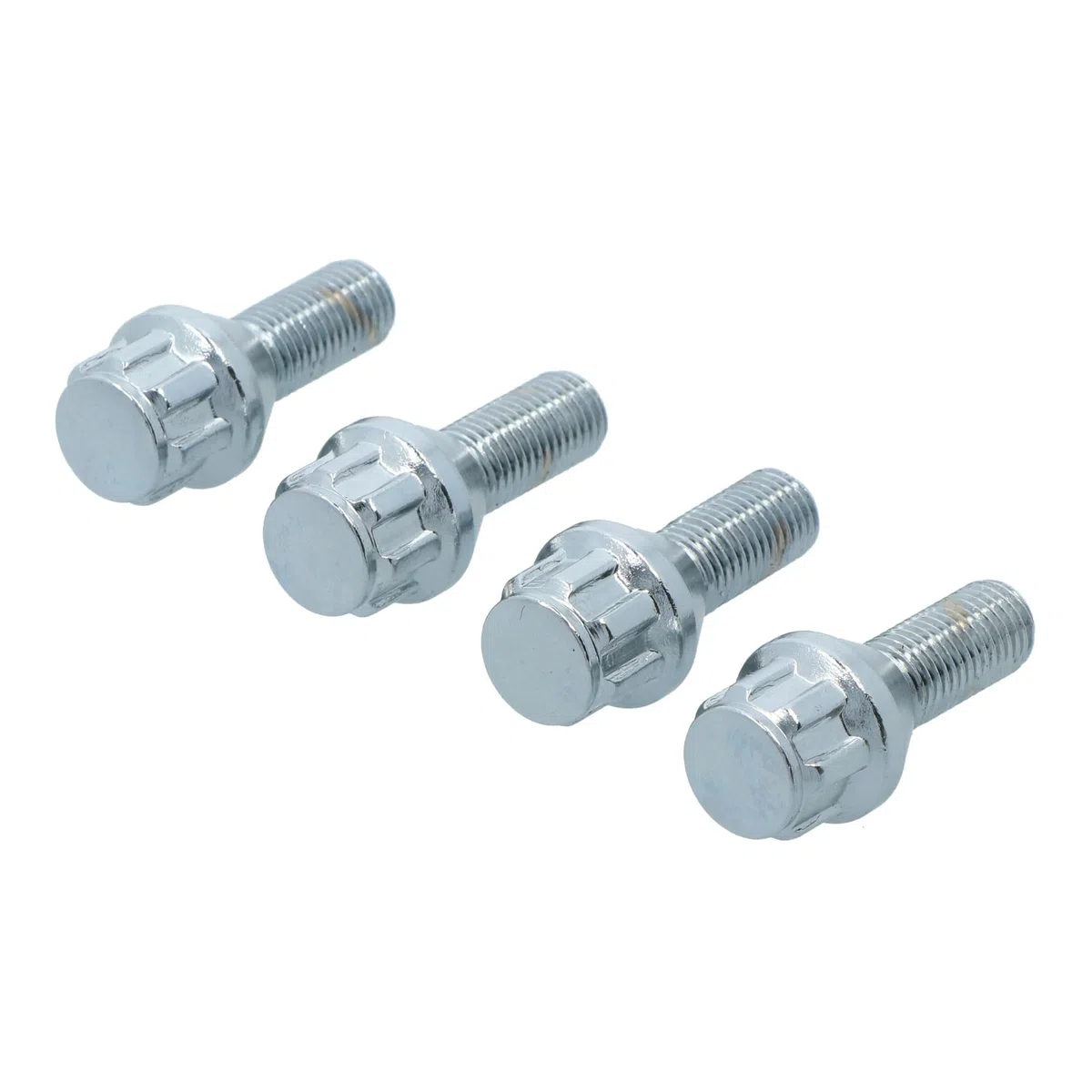 Carpoint 0520502 - Tornillos antirrobo M12x1,5x26 mm cónicos