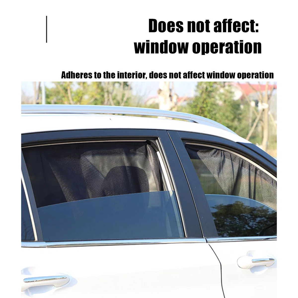 Parasoles de Coche Compatible con Seat Ateca Parasoles para Ventanas Laterales Traseras, ProteccióN UV YAislamiento TéRmico, Efecto Protector Magnetico Ventanas Laterales,4 Unidades