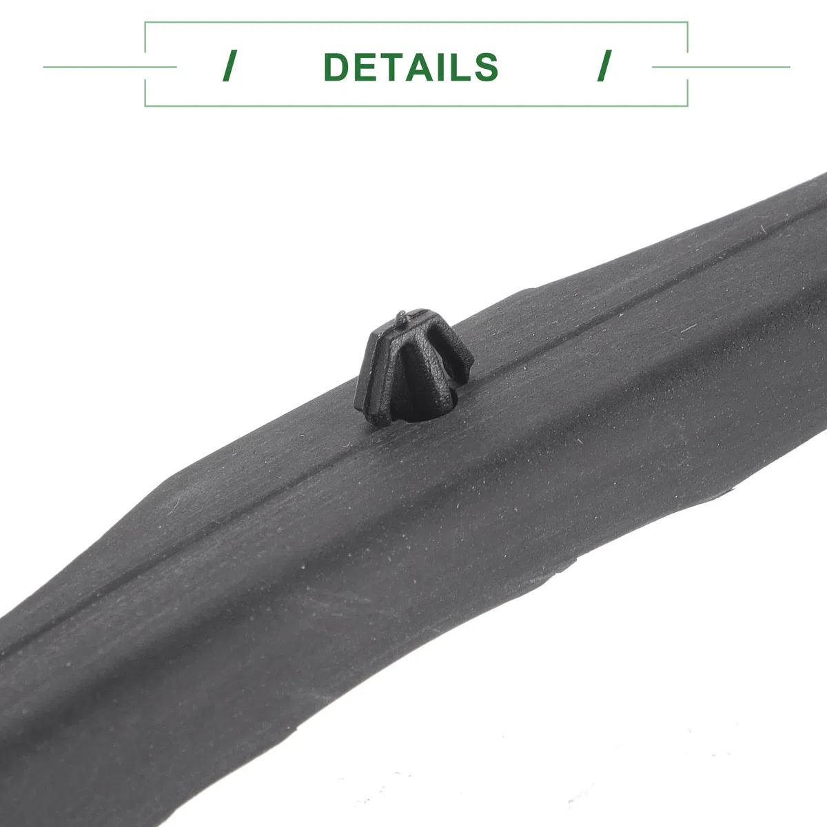 Motoforti Tira De Sellado Del Capó Delantero Junta De Goma Del Capó Del Motor Para Honda Civic 2012-2015 Negro 1 Pieza.
