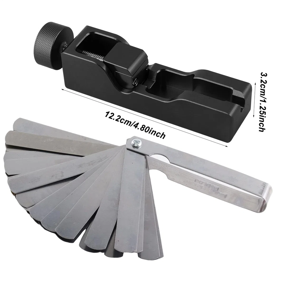 Spark Plug Gapper, Alloy Spark Plug Tool, Spark Plug Feeler Gauge, Efficient Spark Plug Adjustment, Spark Plug Gap Tool, Spark Plug Gapping Tool, Adjustable Spark Plug Gap, Gapping Tool for Spark Plug