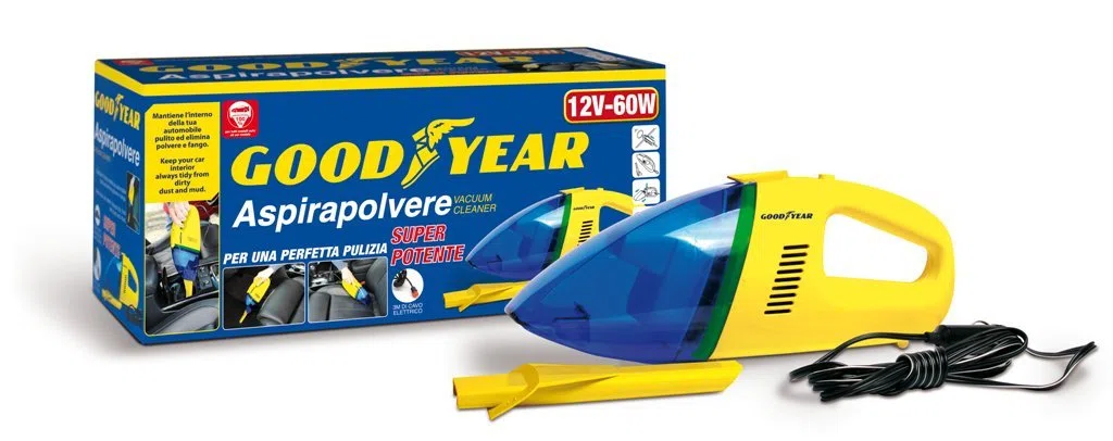 Goodyear 77356 Aspirador, 12 V, 60 W