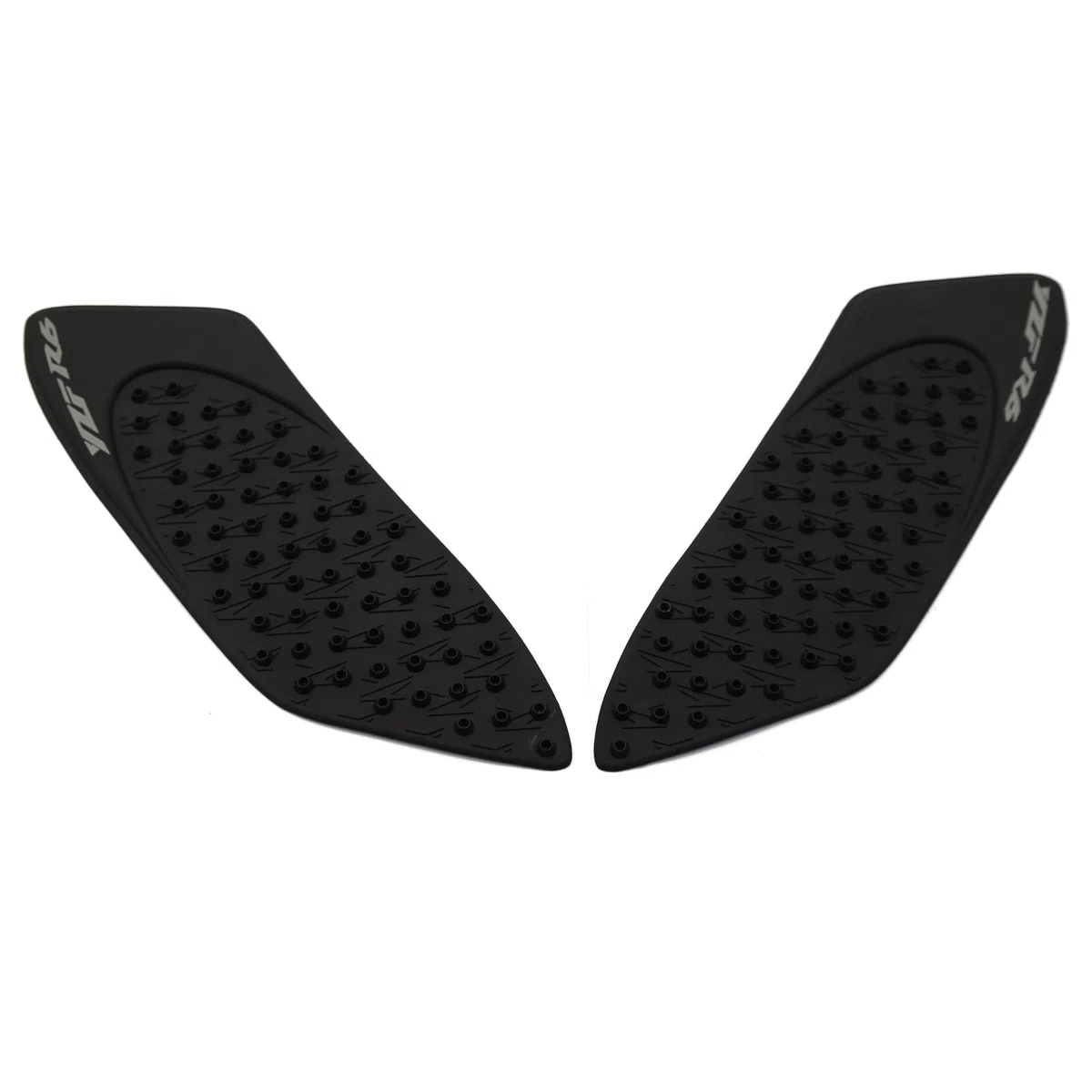 Arashi Negro Depósito de combustible de gas Almohadillas laterales Protector Rodillera Agarre Tracción para YZF R6 2006-2007