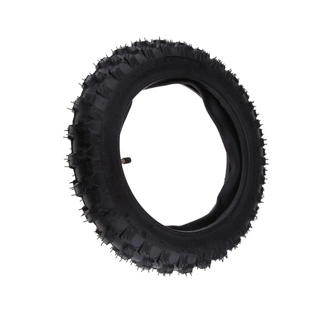 Rueda de Goma 2.50-10 2.50x10 con Cámara de Aire, Juego de Neumáticos y Cámaras de Caucho para Honda CRF50 XR50