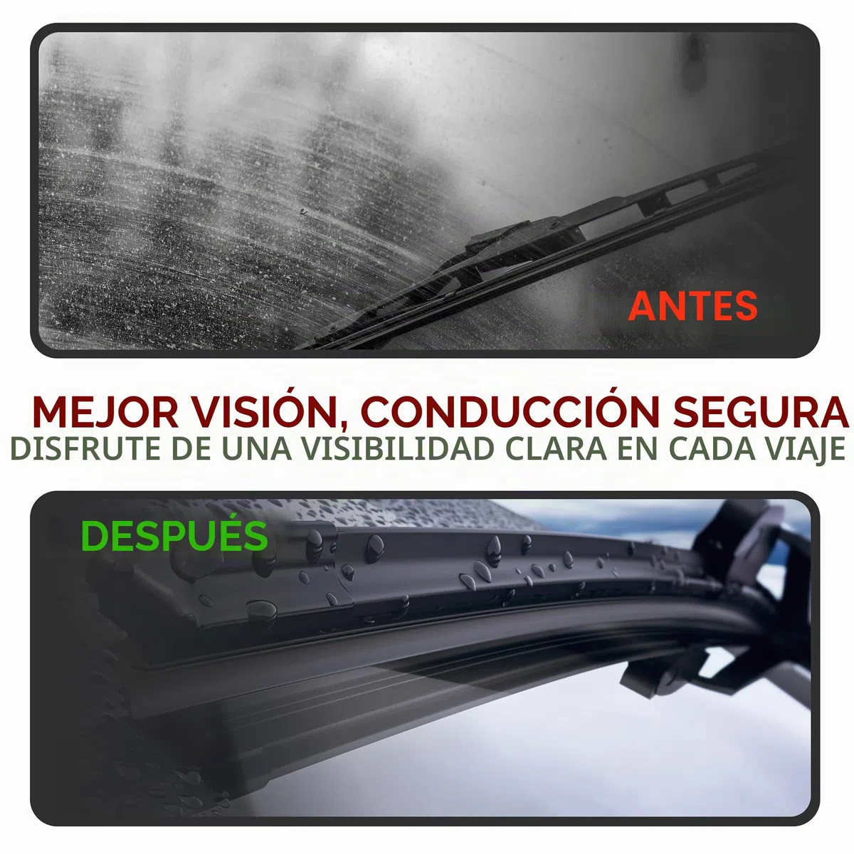 Recambo Limpiaparabrisas delantero y trasero compatible con Opel Meriva A | año de fabricación 2003 2010 (juego de 3: 600 mm/600 mm/400 mm)