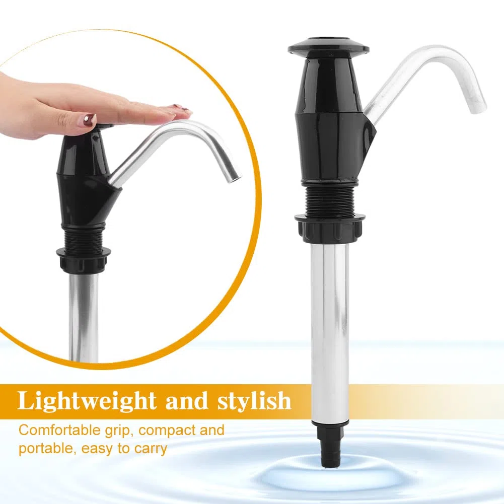 Grifo de bomba de mano de agua para fregadero, caravana, fregadero de agua, bomba de mano de doble acción, repuesto de caravana, herramientas de bomba de mano para camping, remolque, autocaravana,