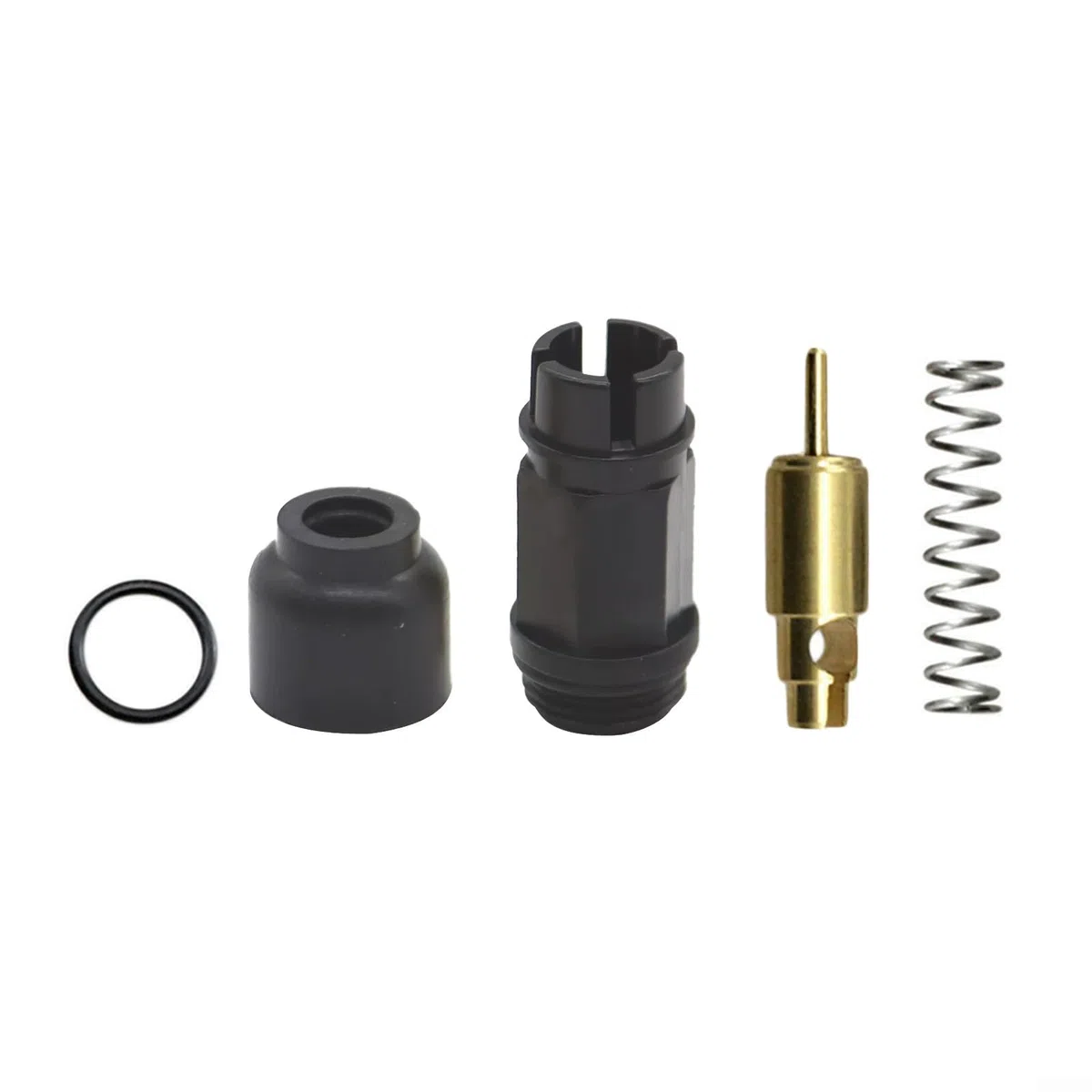 Eawfgtuw Conjunto de émbolo de válvula de arranque para carburador ATV 16016-1101 para KLF300 KLF400 KVF360 KSF250 KEF300
