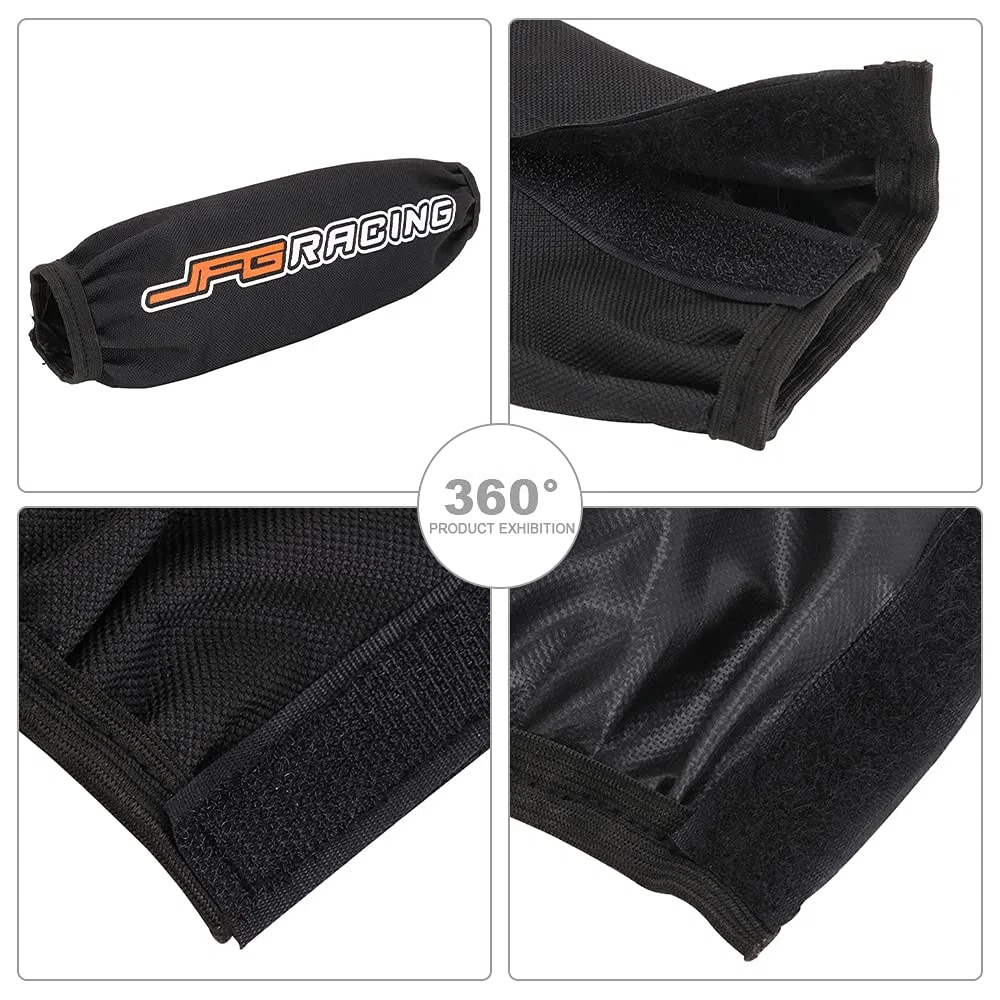 Motocicleta Dirt Bike Front Forks Protector 350MM Amortiguador Protector Envolturas Cubierta de Polvo Junta de arranque para Motocross Enduro Supermoto Pit Bike