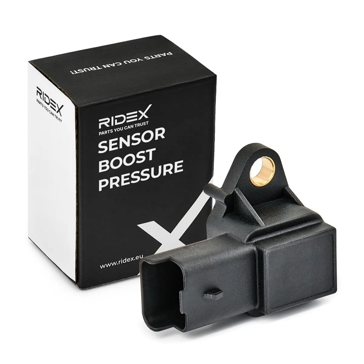 RIDEX 161B0026 Sensor de presión de sobrealimentación Compatible con FORD Fiesta Mk6 Hatchback CB1, CCN, JA8, JR8
