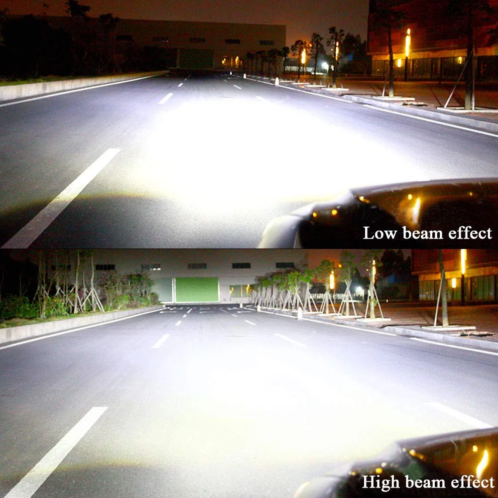 2 piezas H7 100W bombillas halógenas de faros xenón blanco 6000K 12V Auto luces antiniebla del coche DRL