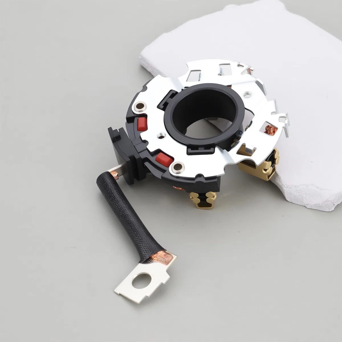 2 Portaescobillas de Carbón 0001110061 0001110062 Compatible con Bosch Motor de Arranque Compatible con Volkswagen