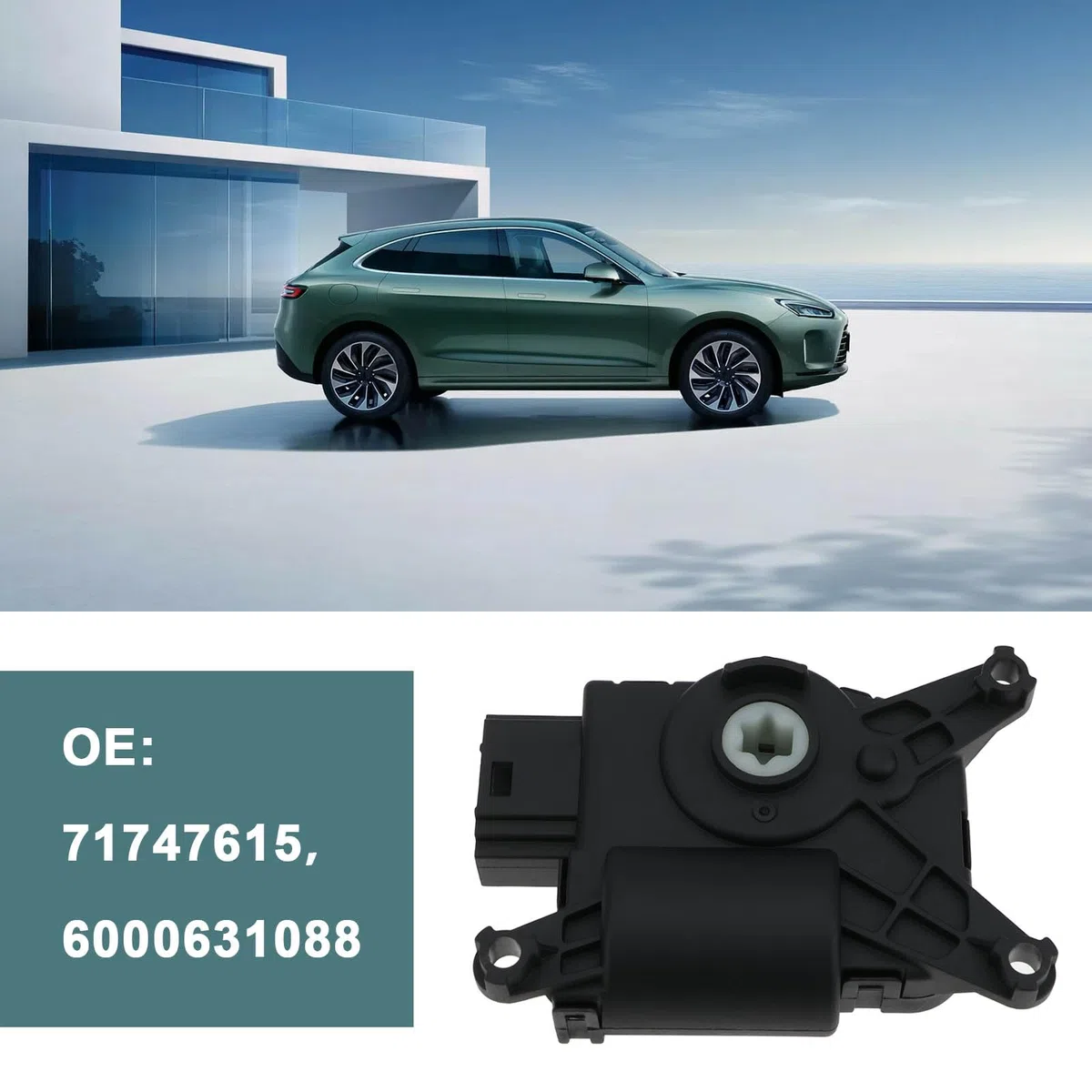Motor de Trampilla de Techo de Coche 71747615 6000631088 Compatible con Alfa Romeo 939 Compatible con El Modelo Brera