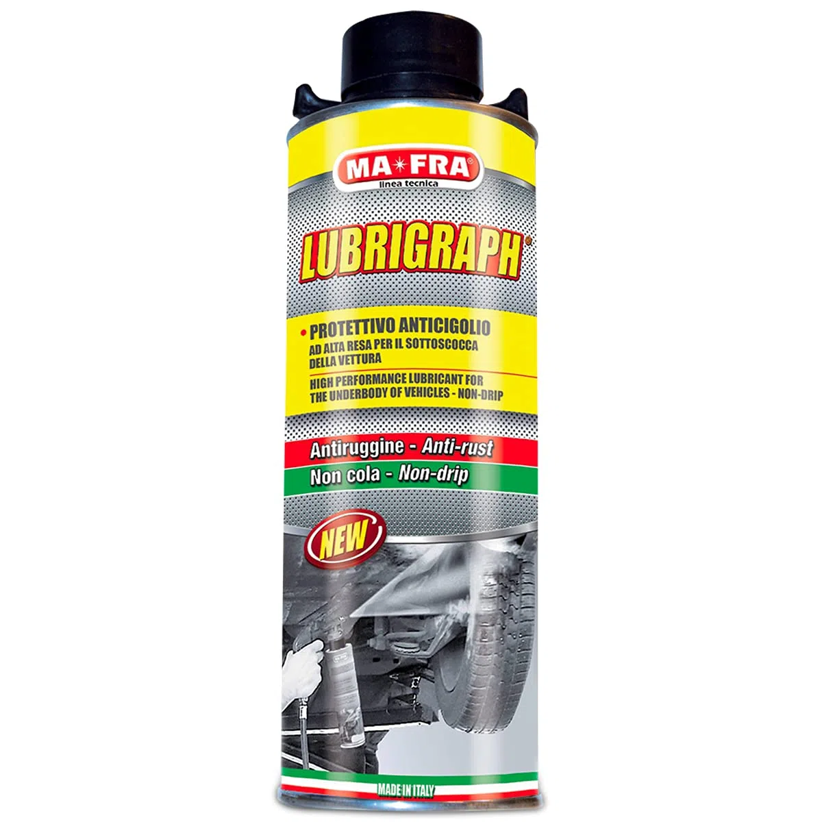 Ma-Fra MAFRA H0252 Lubrigraph, Lubricante protector para debajo del cuerpo, 600 ml