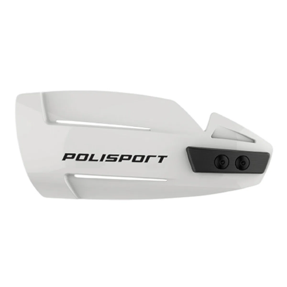 POLISPORT 8307800001 - Paramanos Hammer 1 Punto de fijación MX-Style Fabricado en plástico con Kit de Montaje Incluido Compatible con Todos los Modelos de Enduro/MX en Color Blanco