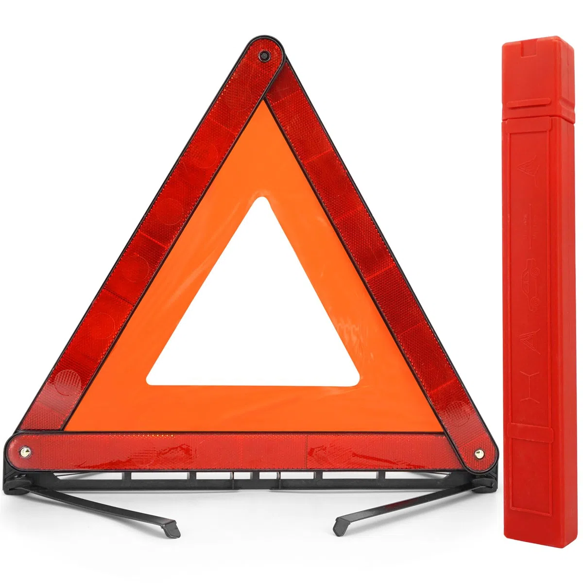 Triangulos Coche Homologados, riángulo de Advertencia Plegable, para Automóvil Emergencias y Averías