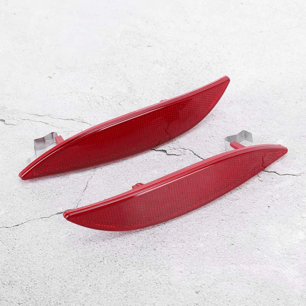Fydun Reflector de la Cubierta del Parachoques 2 Piezas 265650004R Apto para MK3 2008-2013