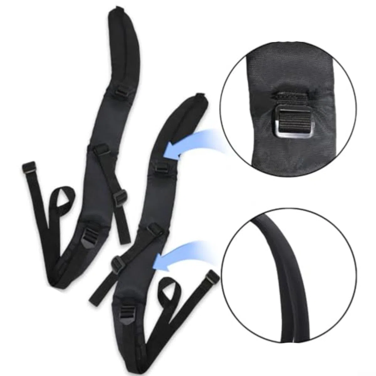 Correa de hombro para soplador de repuesto BR500 BR550 BR600 BR700 mochila para sopladores de hojas, para piezas OEM 4282-710-9020 y 4282-710-9030, paquete de 2
