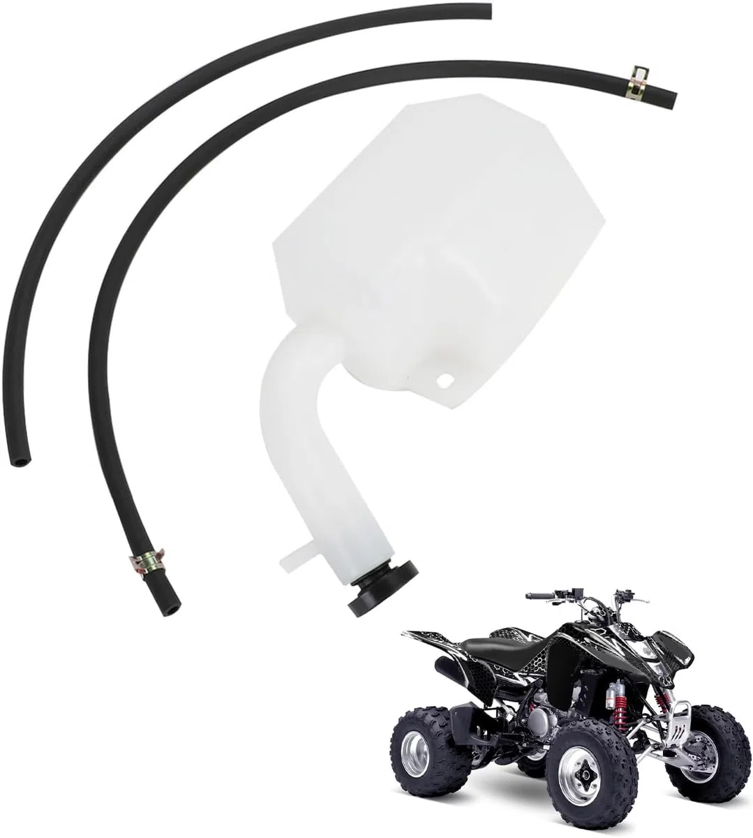 Deposito Expansion Moto,Vaso Expansion Refrigerante Bote Expansion Refrigerante Moto para ATV LTZ400