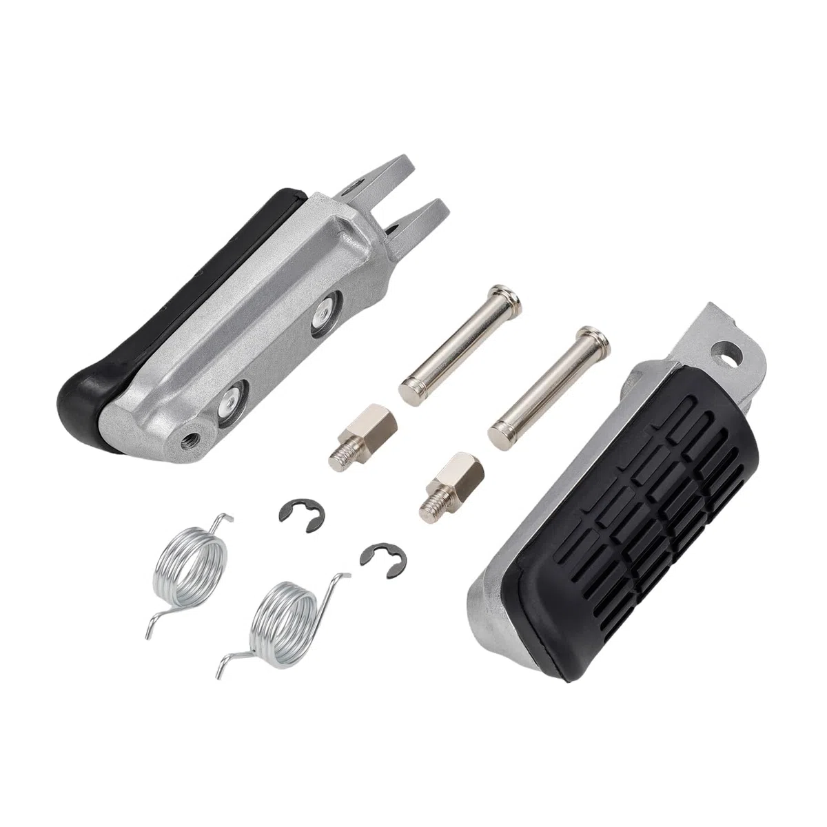 Estriberas Moto,Reposapies Trasero Moto para CB250F/400/600/750/900/919F/1300/1300SF/1000/1300X4 CBR1000F/750F VTR1000 VFR800 NT400/650