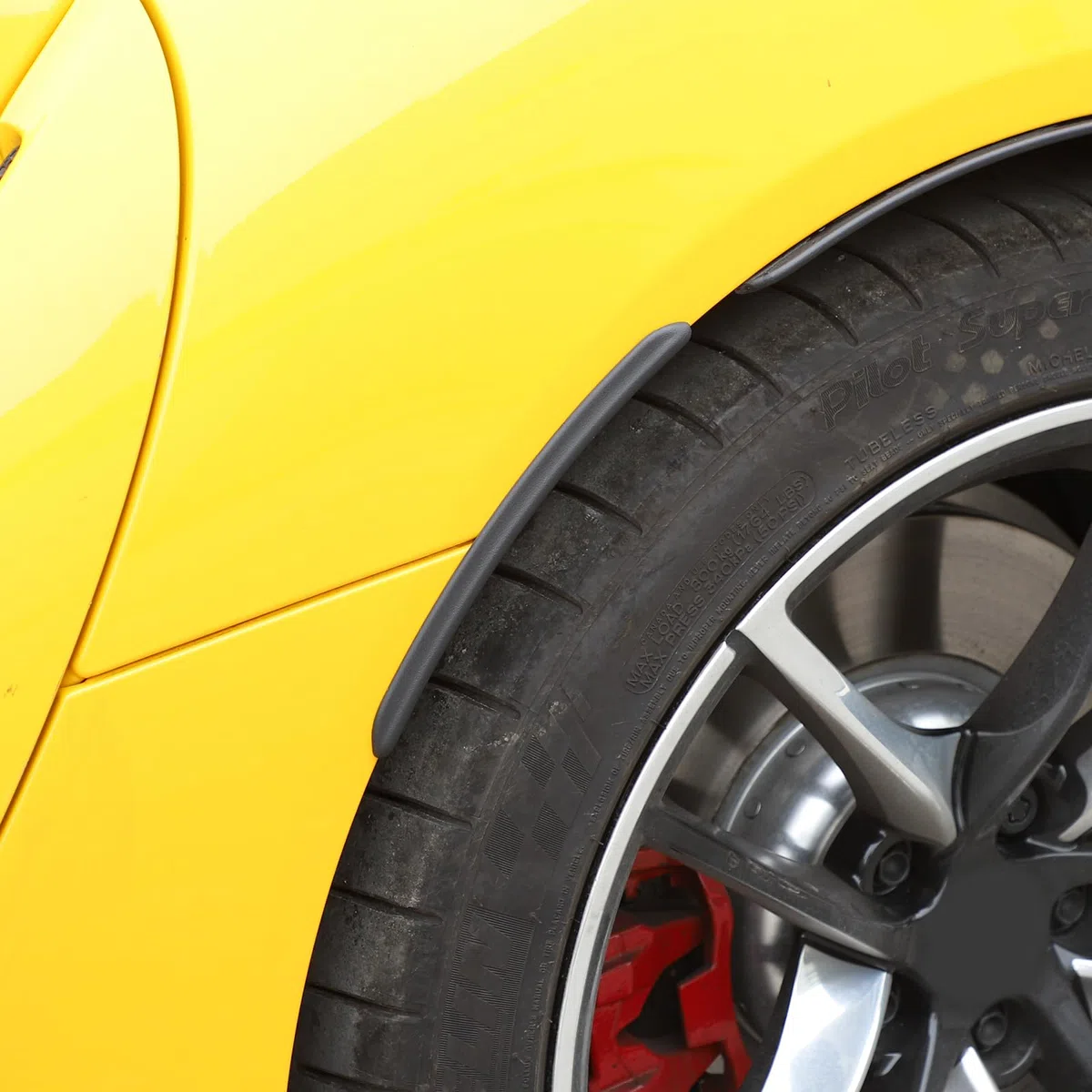 4 embellecedores de coche, guardabarros de rueda, protectores de arco de rueda de coche, compatibles con Toyota Supra 2019-2022