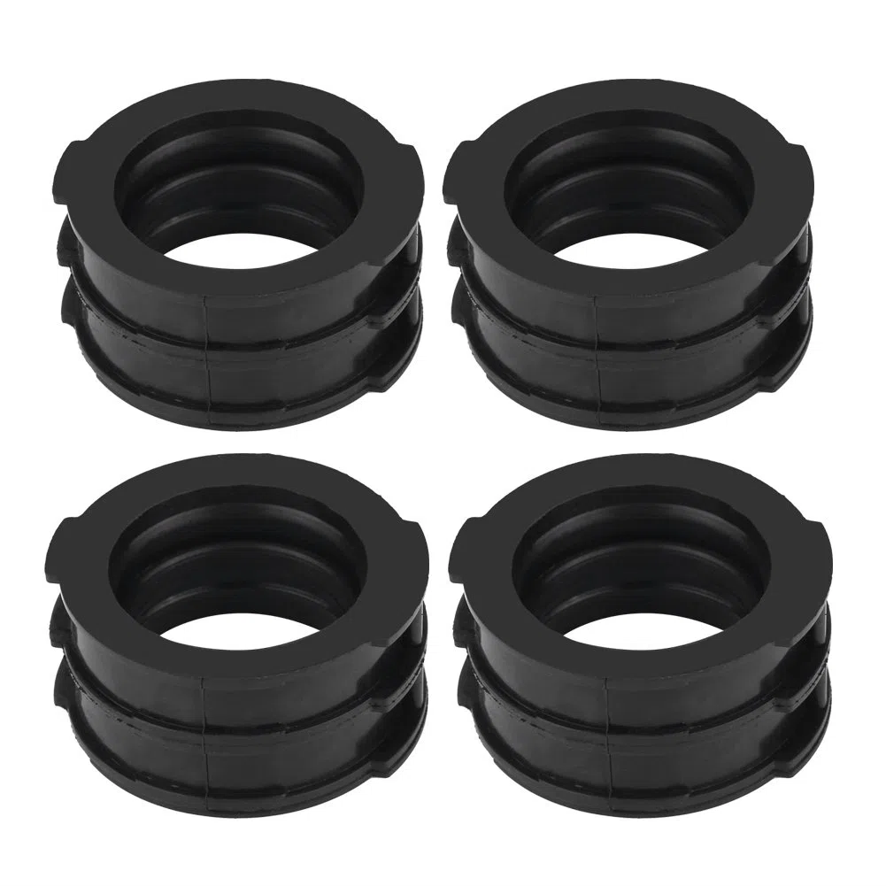 EVGATSAUTO 4x Carburetor Carb Intake Manifold Boots Joint Fit para V-MAX 1200 VMX12V 1985-2007 Carburetor Intake Boots