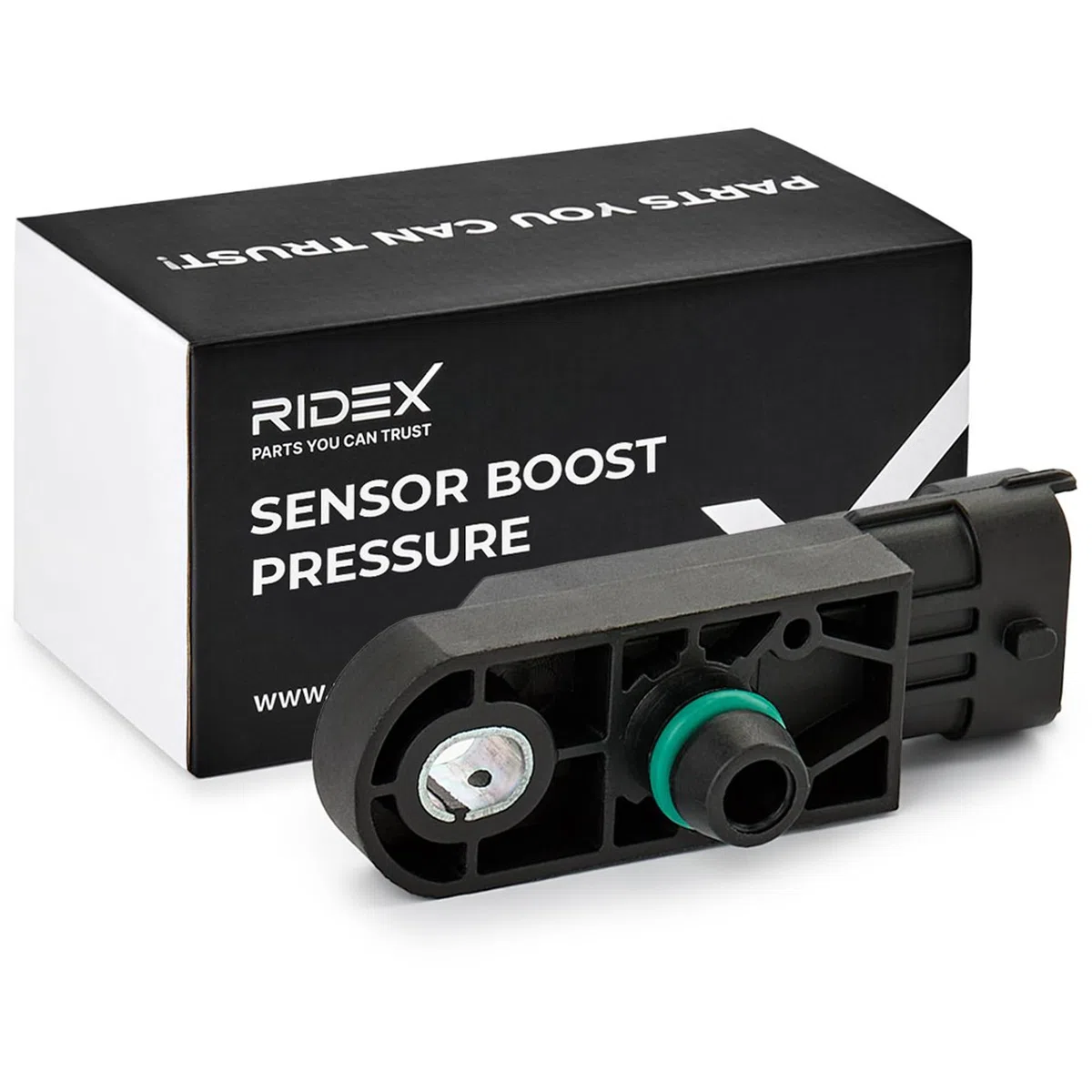 RIDEX 161B0023 Sensor de presión de sobrealimentación Compatible con NISSAN Qashqai II J11, J11
