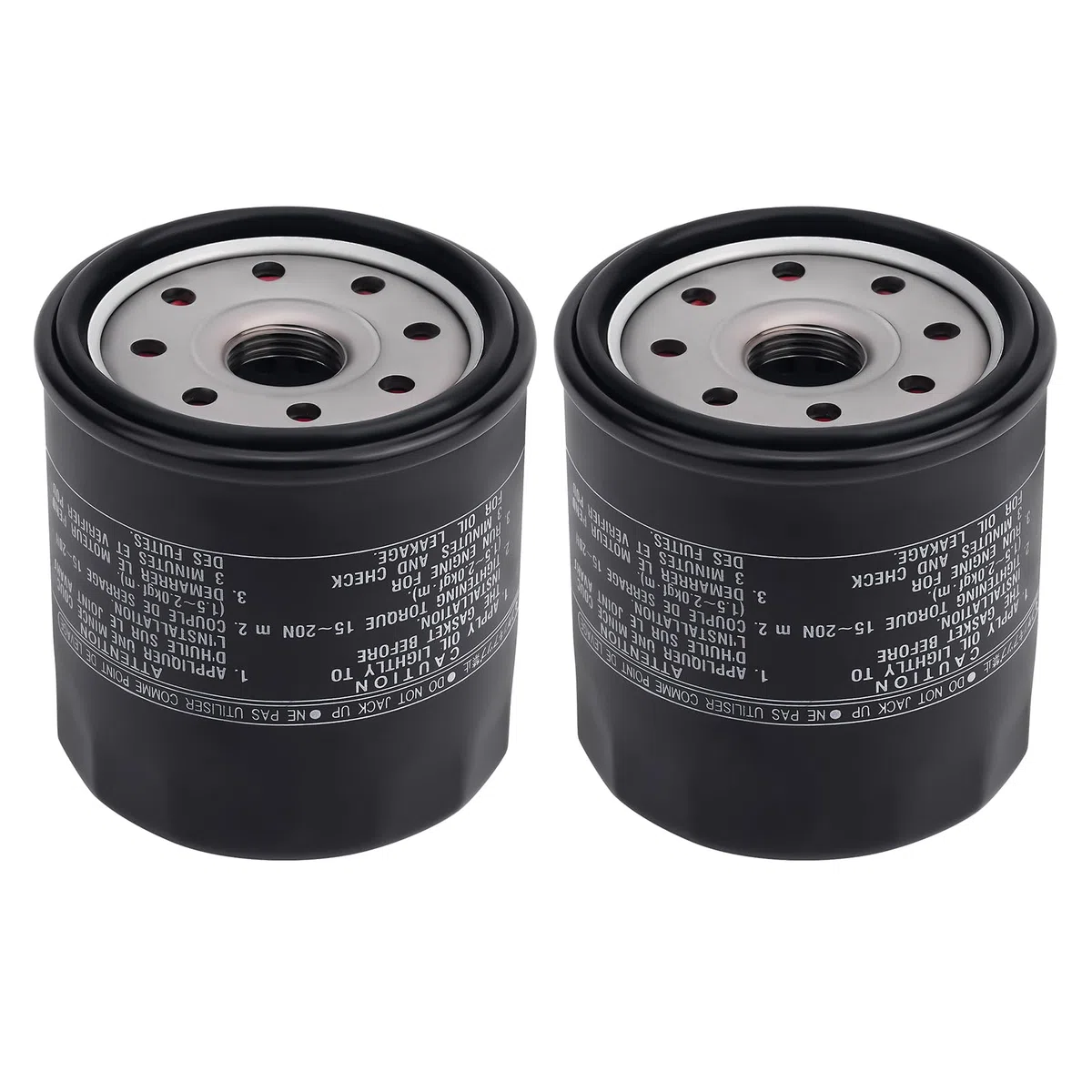 Road Passion 2*Filtro de aceite 69J-13440-04-00 69J-13440-03-00 Compatible con Yamaha F150 F175 F200 F225 F250 Outboard Engine FX HO Cruiser SHO SVHO FSH190 195 212 222 242 252 255 275 AR SX 240 250