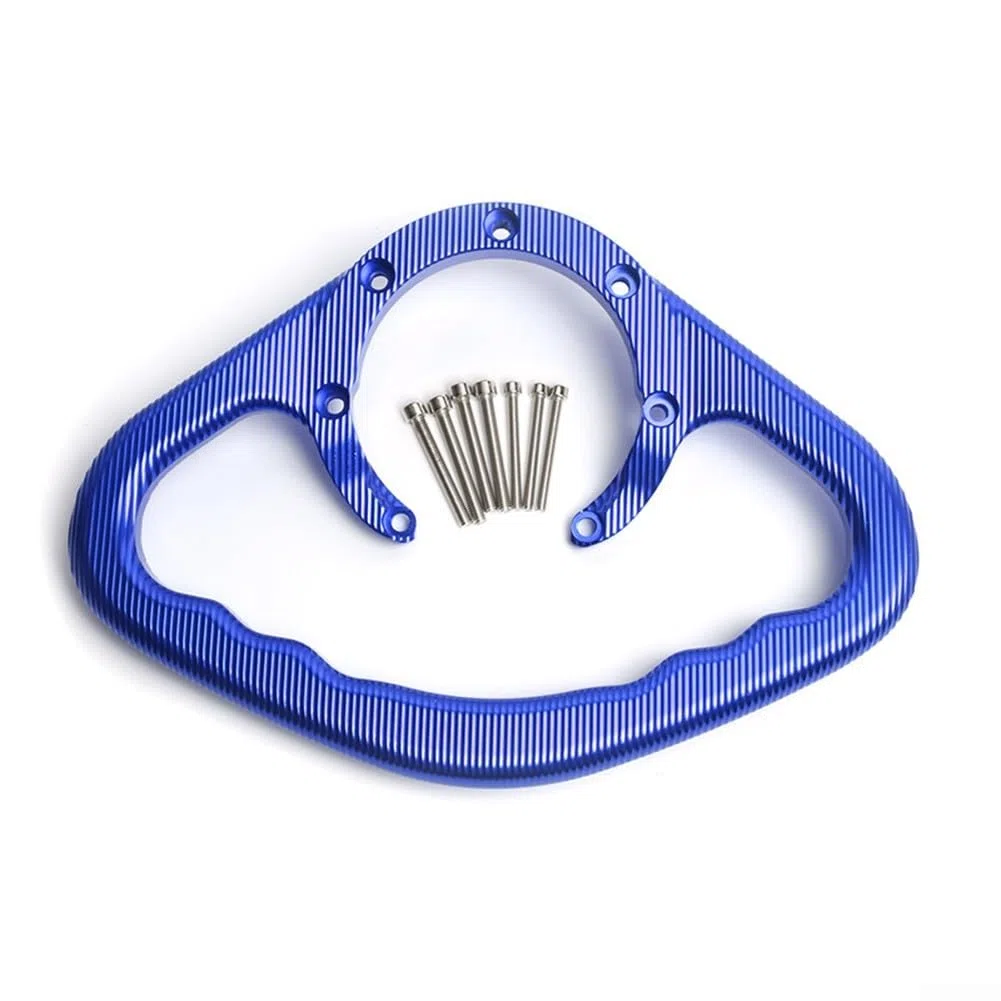 Tapa de depósito de combustible para motocicleta, reposabrazos de asiento trasero, agarre para pasajeros, tanque de seguridad para Honda, accesorios de motocicleta