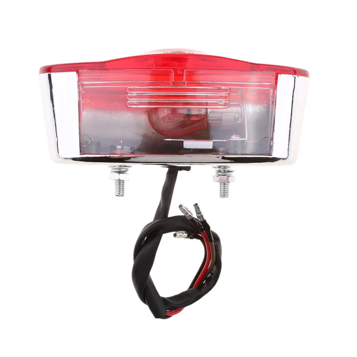 Parada luz Trasera Bombilla de 12V para Motocicleta, Quad ATV, luz Trasera para matrícula de Freno de Carrera, Compatible con Universal Dirt Pit Bike ATV UTV Buggy