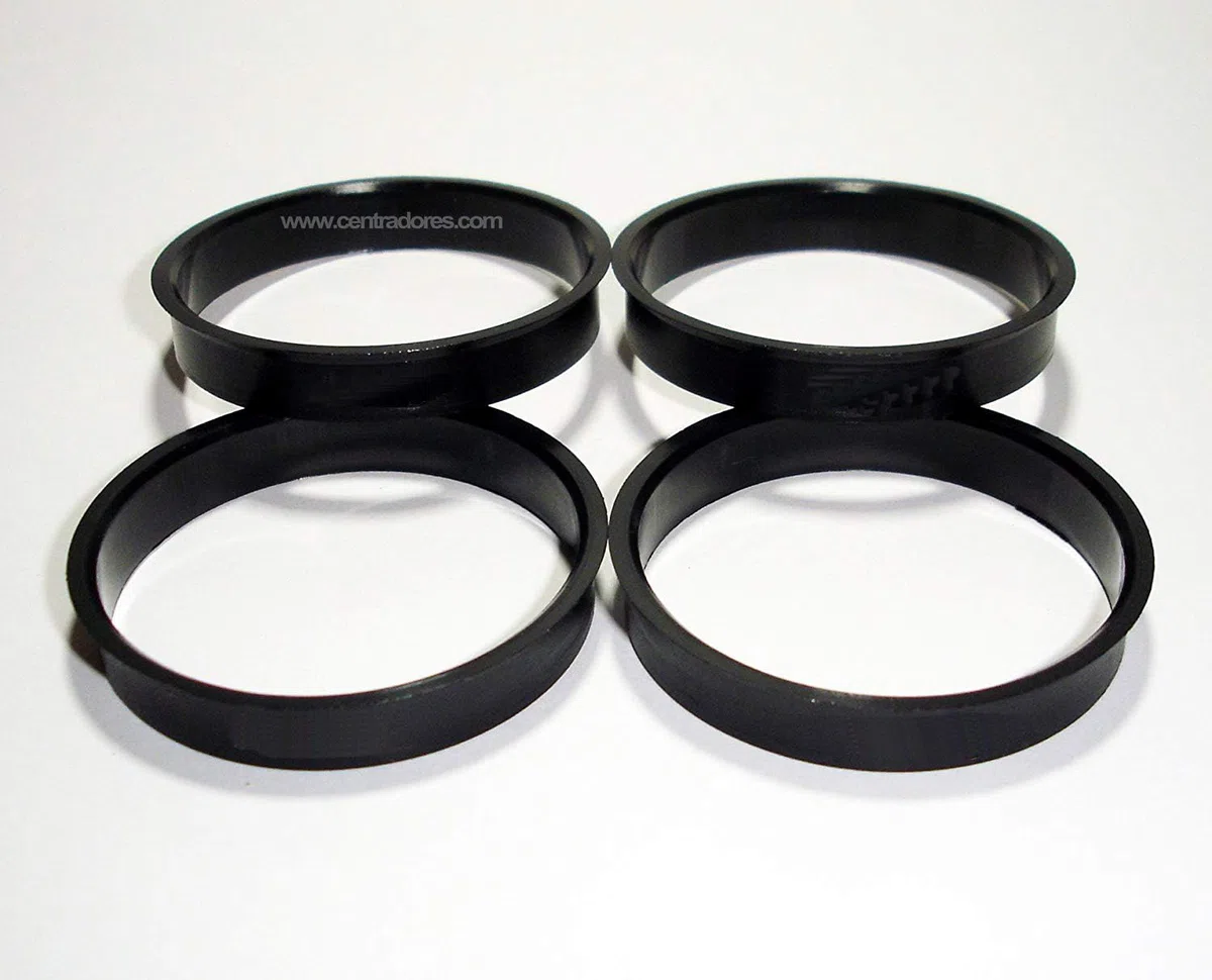 Centradores 4 LLANTA 57.1-54.1 Aros para Llantas Originales Volkswagen Seat Audi Skoda