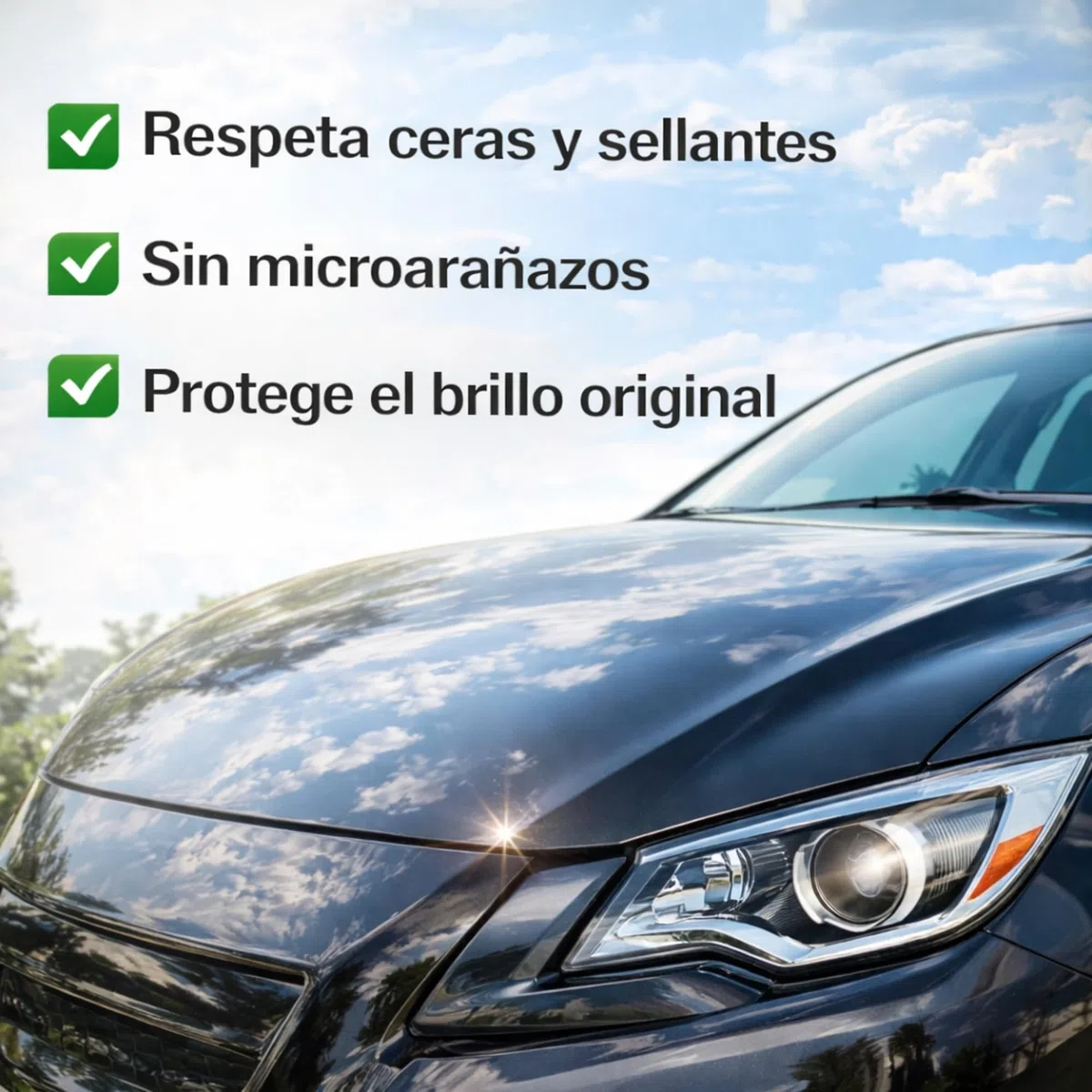 Champú para Carrocerías 5 Litros – Lavado Manual – Alto Poder de Limpieza – Apto para Todo Tipo de Vehículos – No Daña la Pintura ni Vinilos – Formato Ahorro