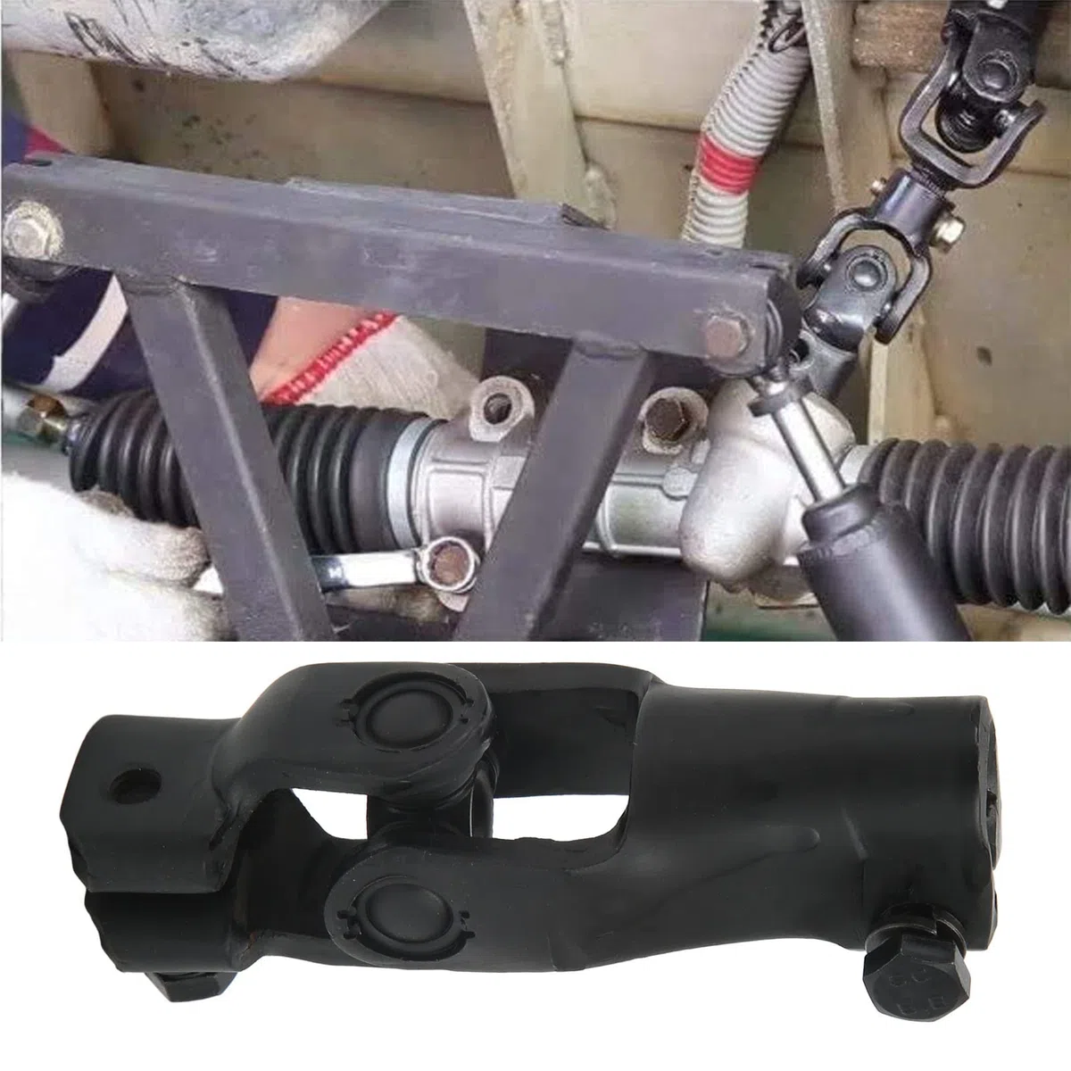 Yugo Inferior De Dirección, 103810201, Aleación De Metal, Conjunto De Yugo Inferior De Dirección Apto Para Carros Eléctricos De Gas Precedentes De Club Car 2004 Up