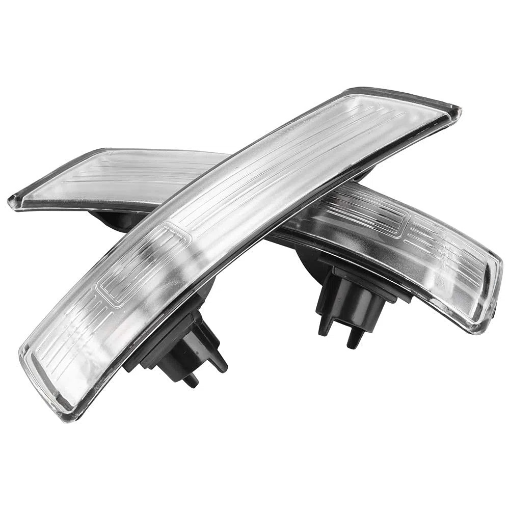 1 par de Indicadores de Espejo retrovisor, luz de Giro, Cubierta de Lente, Cubierta de Lente de luz para Focus 2008-2018