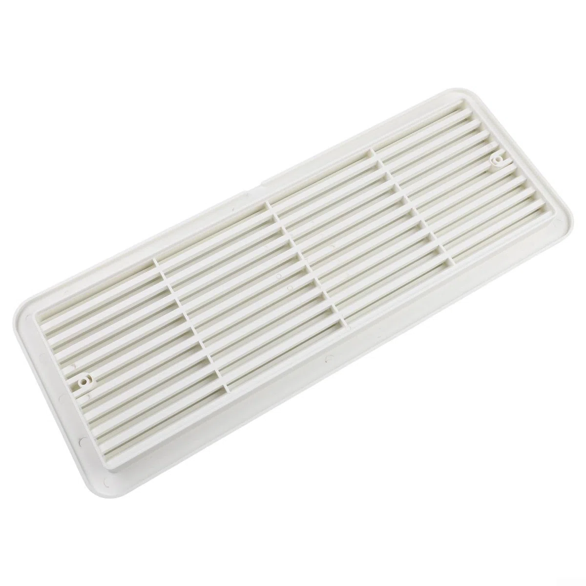 Thetford 62445480 - Rejilla de ventilación para refrigerador compatible con caravana, caravana, caravana, caravana, refrigerador, cubierta de ventilación ABS blanco negro (blanco)