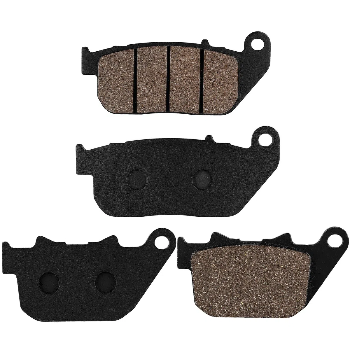 Pastillas de freno delantero y trasero para HARLEY DAVIDSON XL1200C Sportster 1200 Custom 2004-2013 / XL1200L Sportster Low 2007-2011